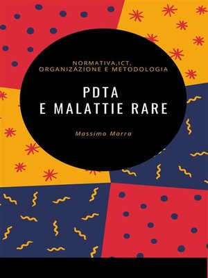 cover image of PDTA e Malattie Rare